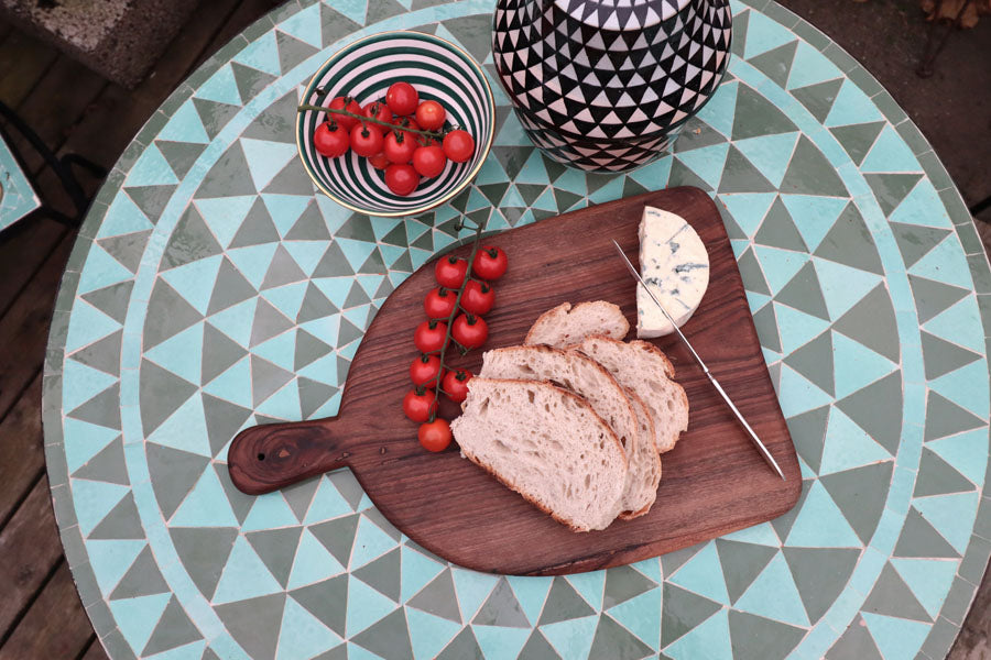 Walnut board, rounded