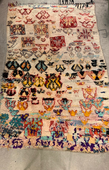 Vintage rug from Morocco, medium size
