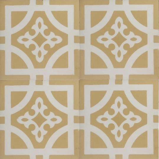 Marockanskt kakel Madrid. beige vit