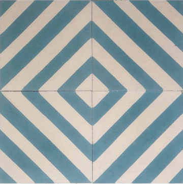 Marockanskt kakel Babel- teal