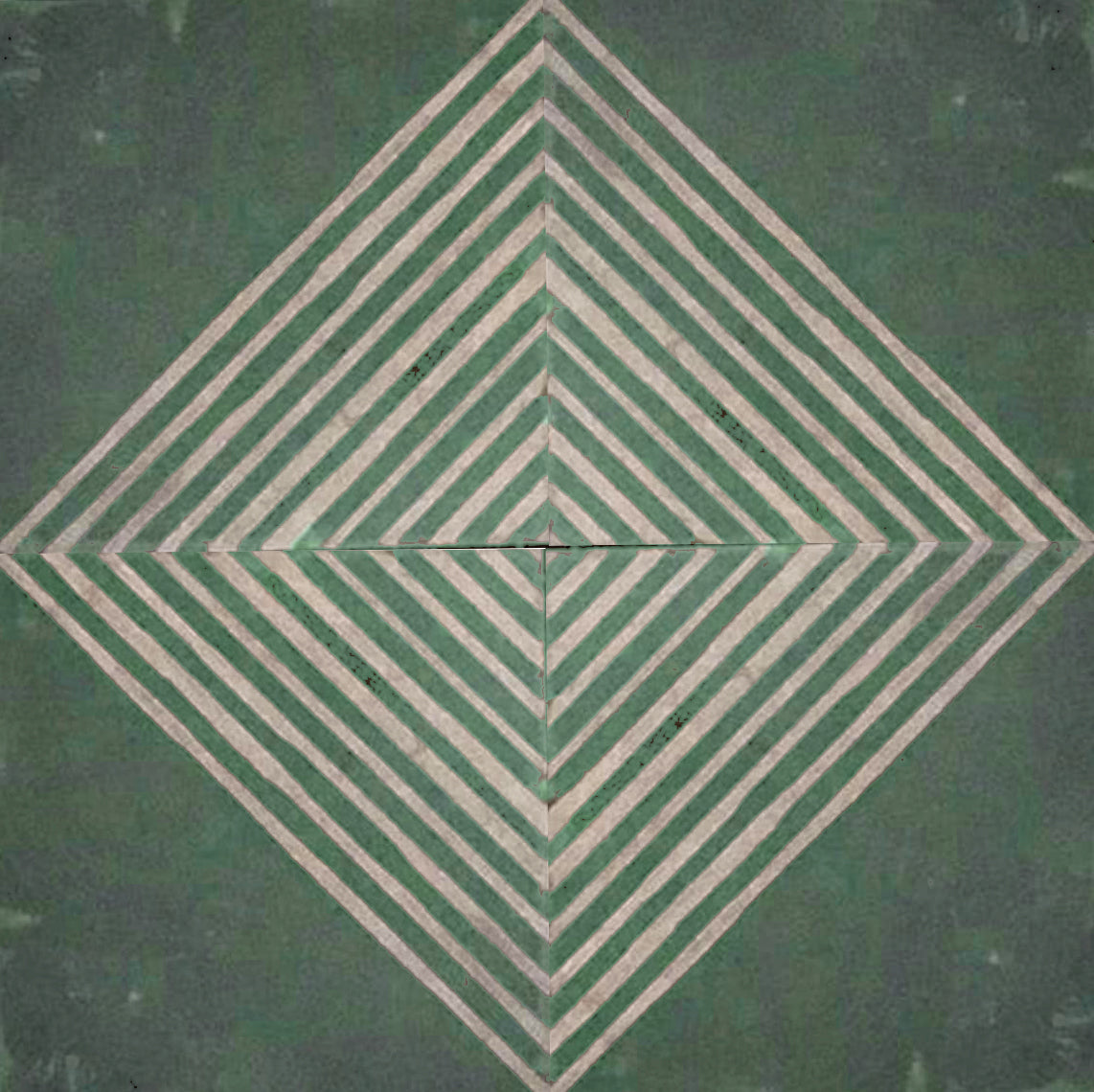 Marockanskt kakel DAKAR. green white