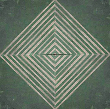 Marockanskt kakel DAKAR. green white