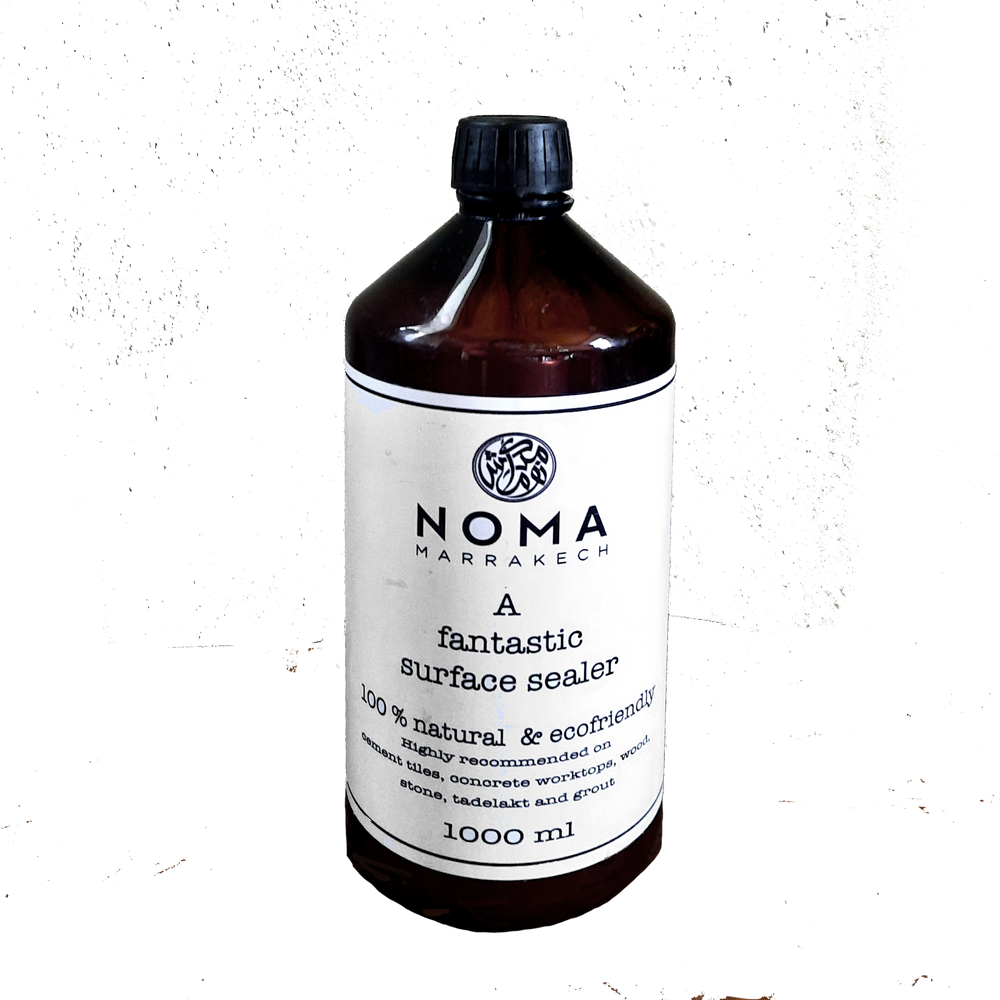 A fantastic surface sealer - The best treatment for Moroccan tiles.