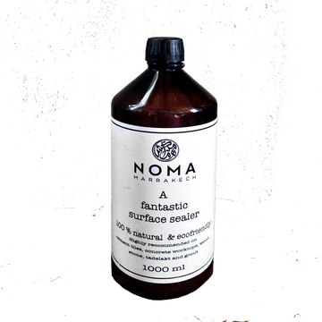 A fantastic surface sealer - The best treatment for Moroccan tiles.
