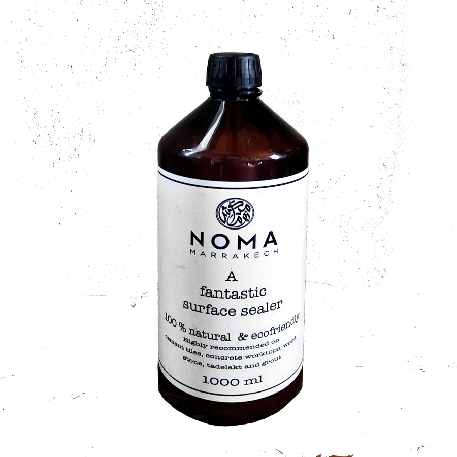 A fantastic surface sealer - The best treatment for Moroccan tiles.