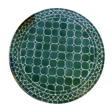 Mosaikbord grönt 60 cm