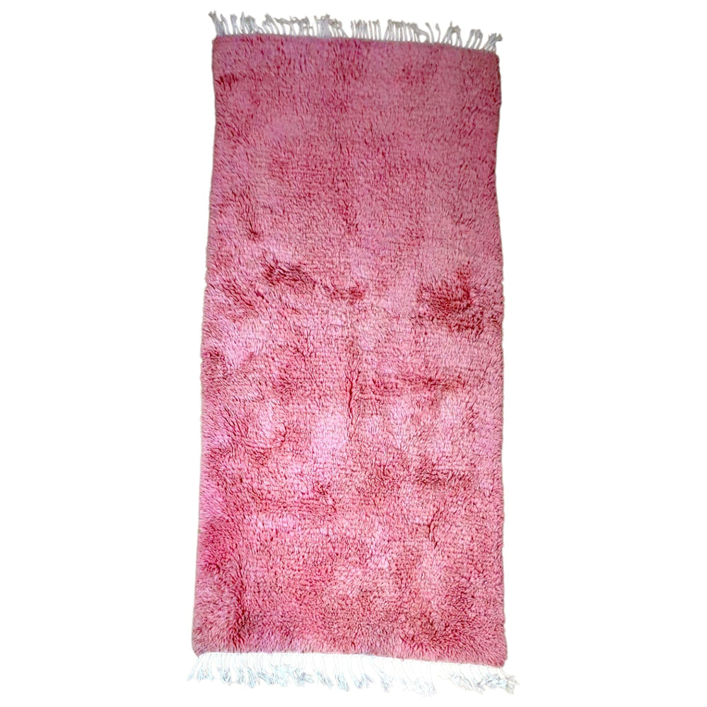 Hallmatta rosa vintage från Marocko