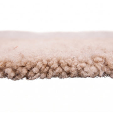 Warm Beige Berbermatta i 100% Ull