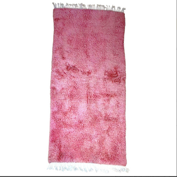 Hallmatta rosa vintage från Marocko