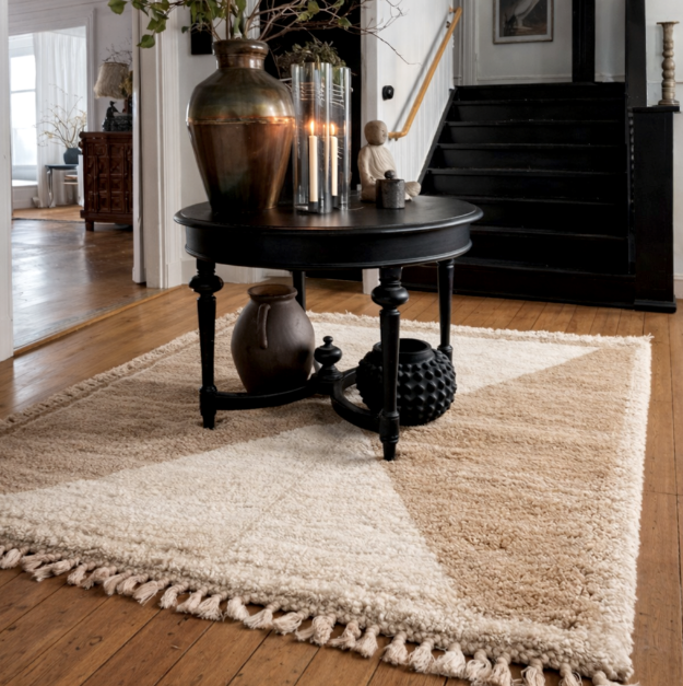 Moroccan Berber rug in light tones. Silja. Order in desired size