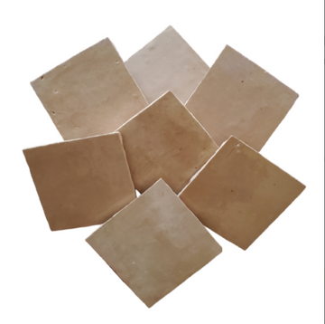 Zellige tiles CHELSEA MAUVE, the perfect soft-beige tile