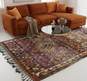Vintage rug in beautiful colors