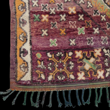 Vintage rug in beautiful colors