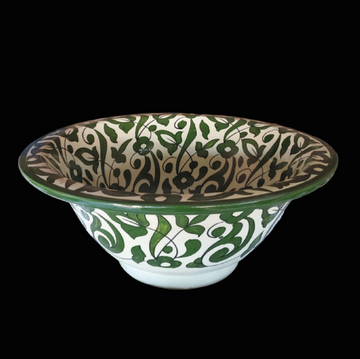 Hand-painted sink