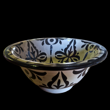 Hand-painted sink