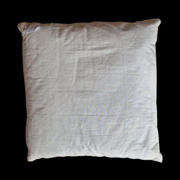 Vintage kudde i ull med nomadband – 50 × 50 cm
