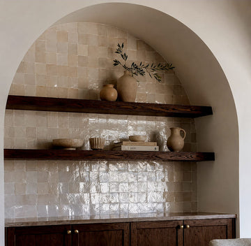 Zellige tiles CREAM CUSTARD