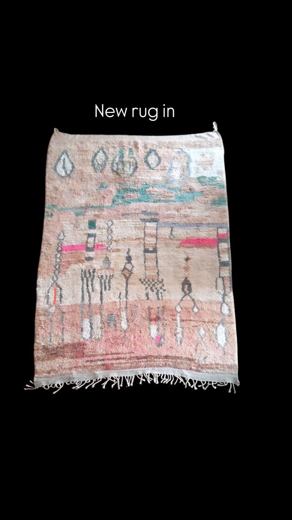 Vintage berber matta